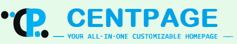 CENTPAGE logo image - startpage homepage